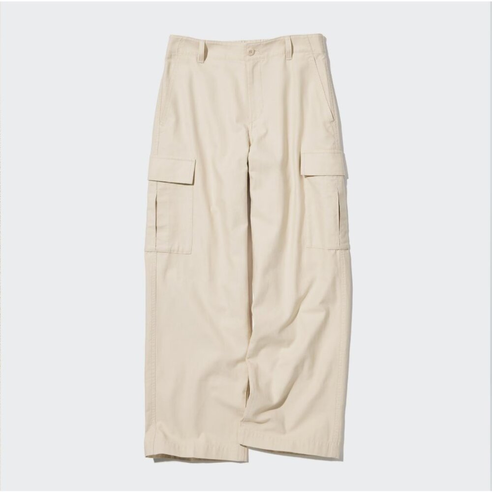Uniqlo Wide Straight Cargo Pants